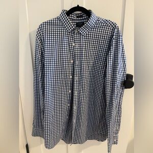 I Crew XL blue dress shirt